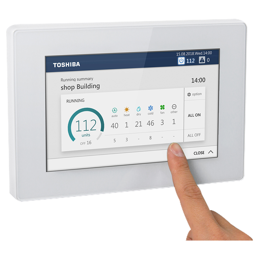 Touchscreen smartmanager - BMS-CT1280E